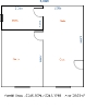 01 Dorm 25,00m²-1